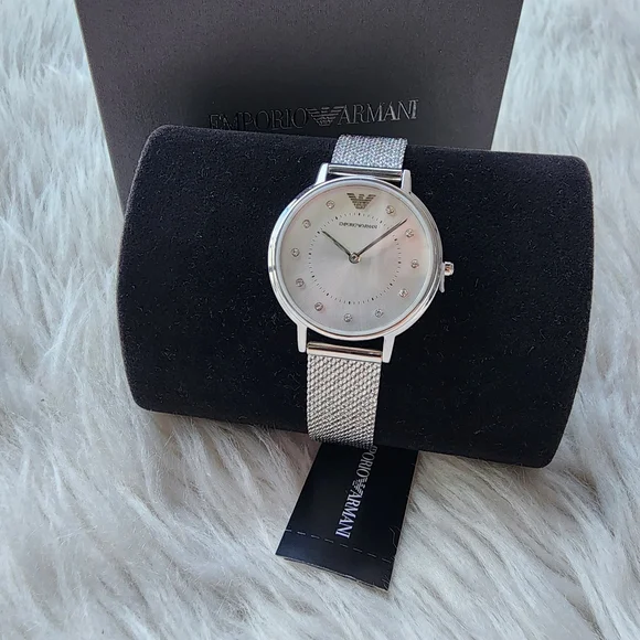 Emporio Armani Silver Women's Watch - Picture 4 of 13